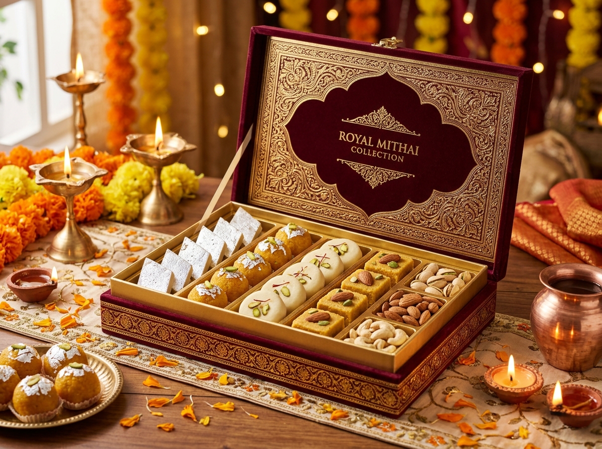 Laduram Mithaiwala Royal Sweet Gift Box